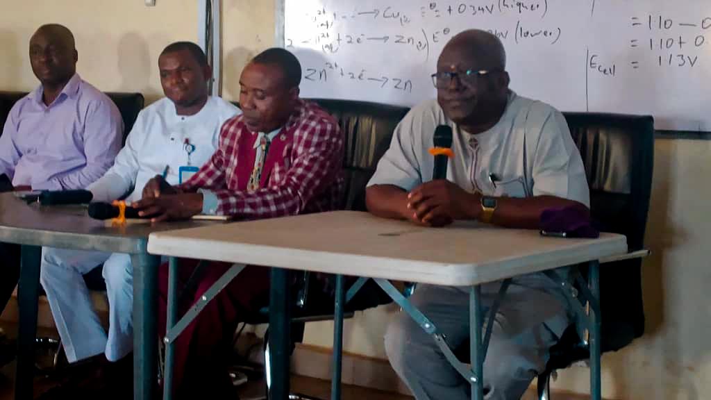 staff meeting with VC