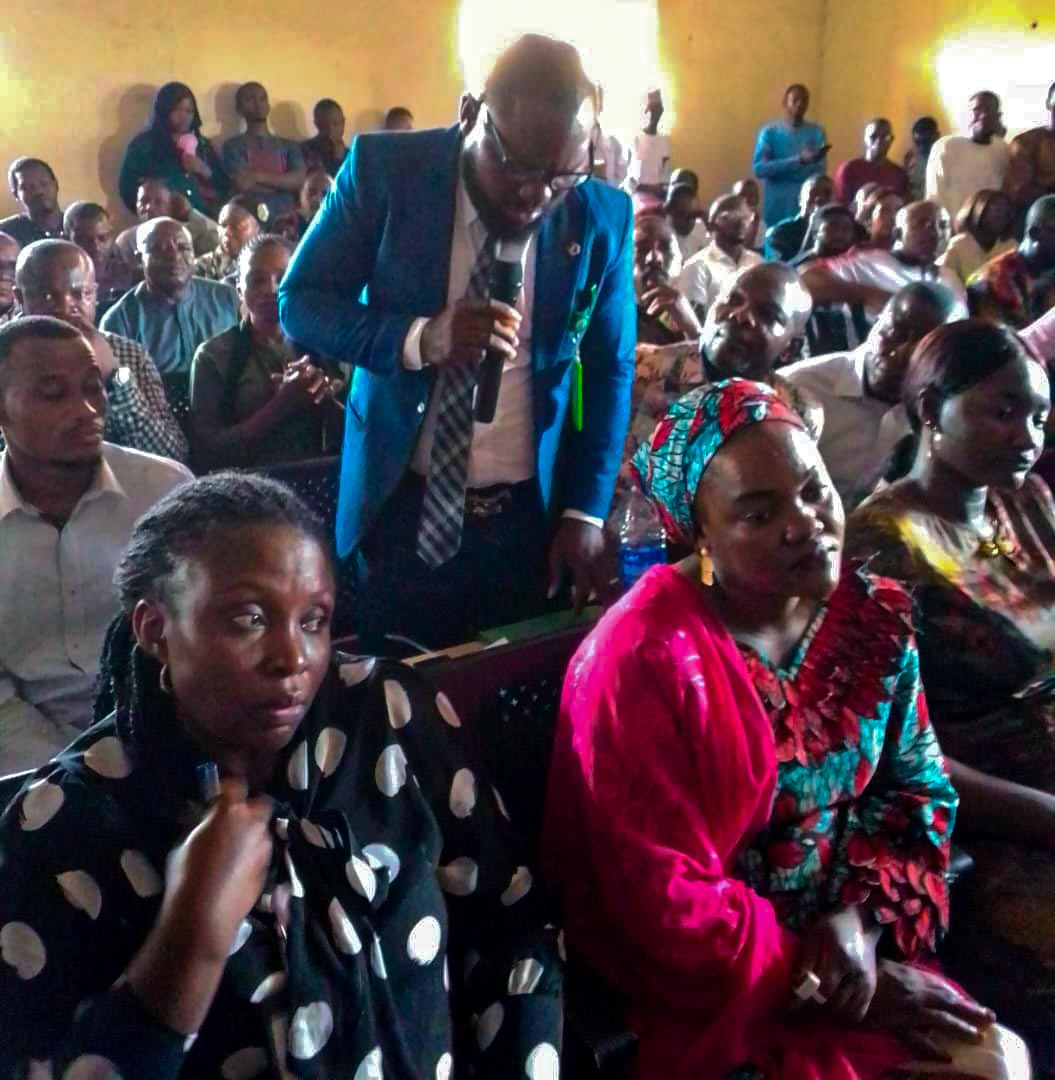 staff meeting with VC