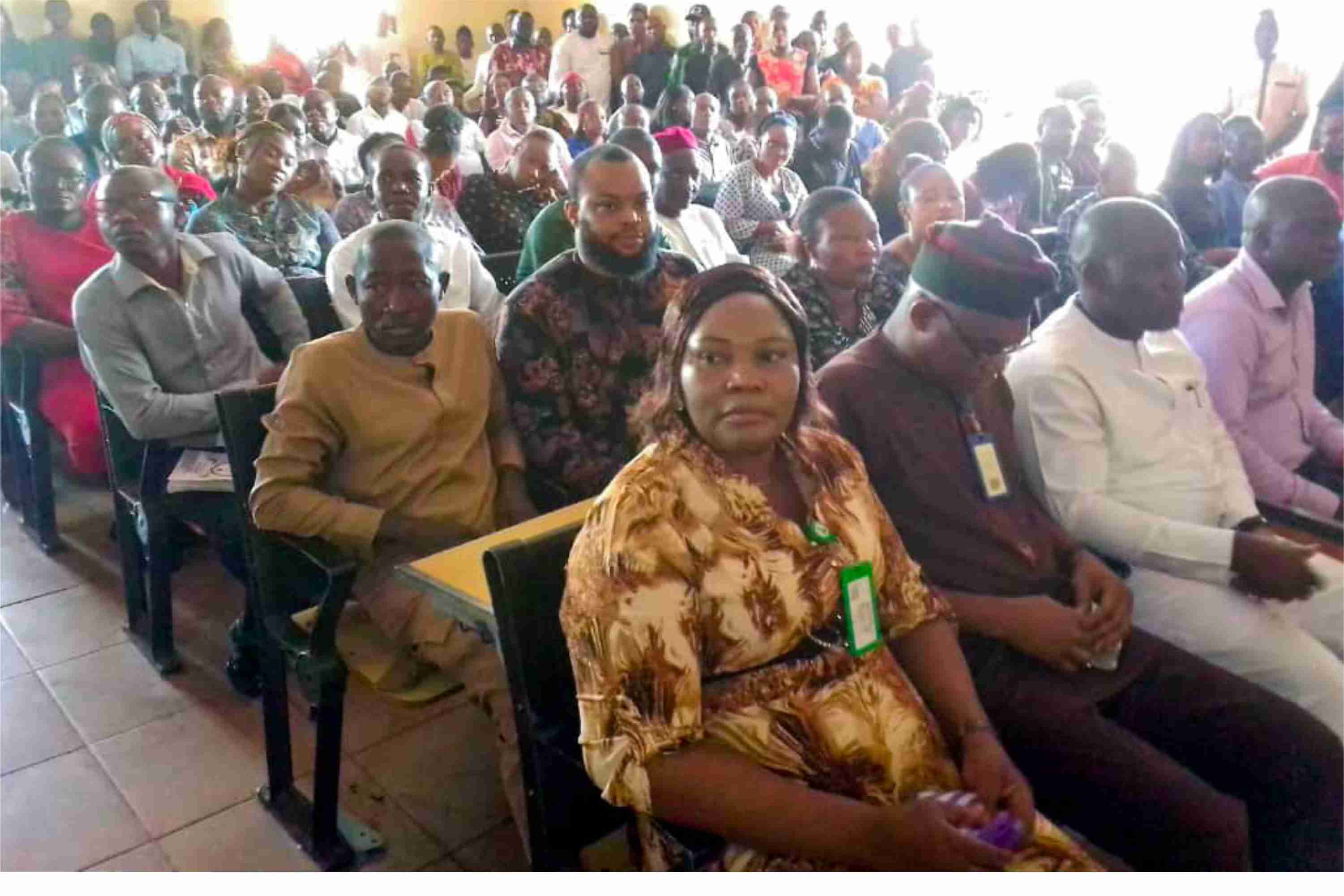 staff meeting with VC